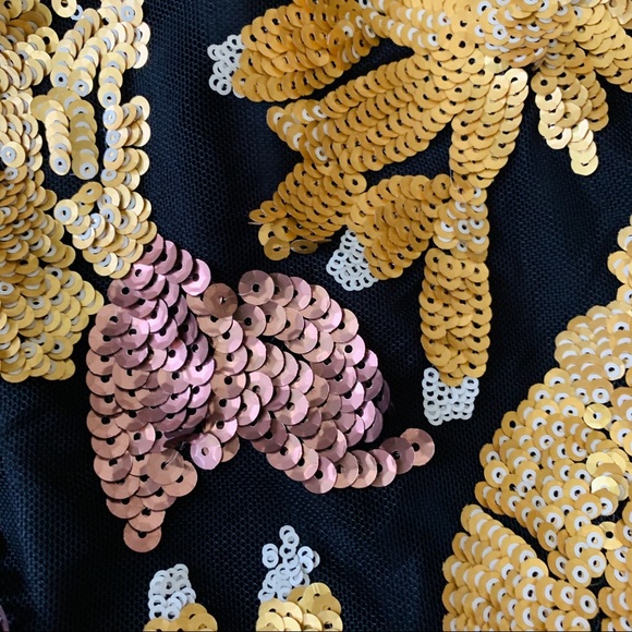 Floral sequin mini - Picture 3 of 4